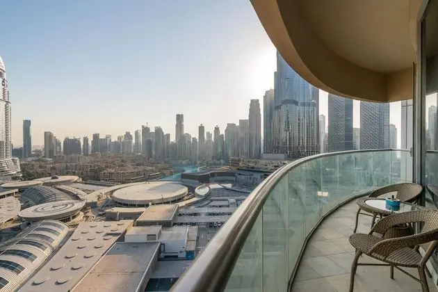 SuperHost - Luxe Apt With Stunning Panoramic Burj Khalifa View I Address Dubai Mall