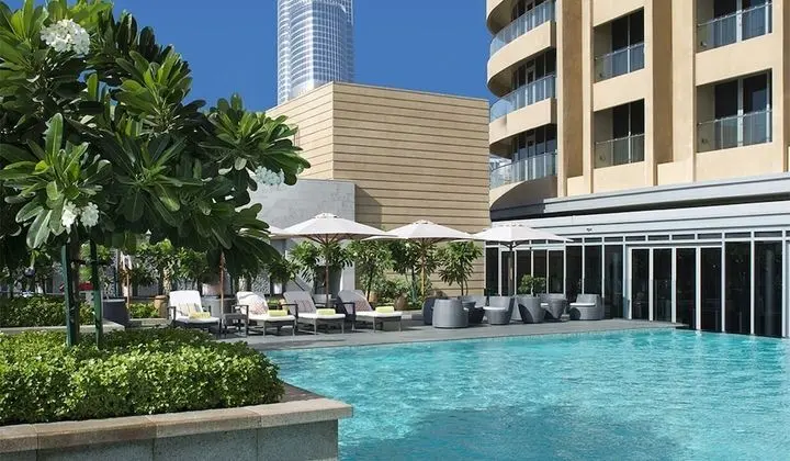 SuperHost - Luxurious Apartment With Breathtaking Skyline View - Address Dubai Mall - Havuz