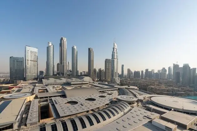 SuperHost - Spacious Apartment With Panoramic Skyline Views I Address Dubai Mall - Dış Mekan
