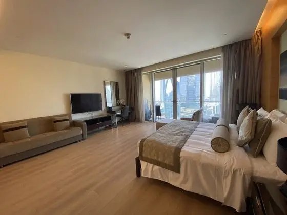 SuperHost - Spacious Studio With Direct Burj Khalifa View I Address Dubai Mall - Öne Çıkan Resim