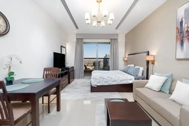 SuperHost - Vibrant Studio With Canal View Near Dubai Mall - Öne Çıkan Resim