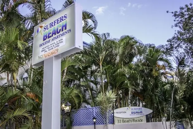 Surfers Beach Holiday Apartments - Dış Mekan