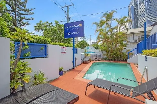 Surfers Beach Resort One - Havuz