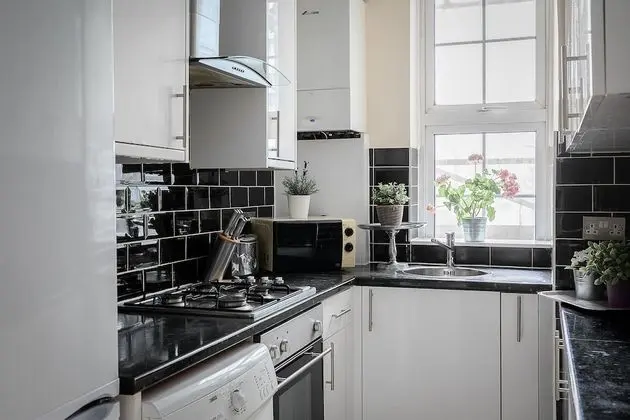 Sussex Gardens Apartments - Mutfak