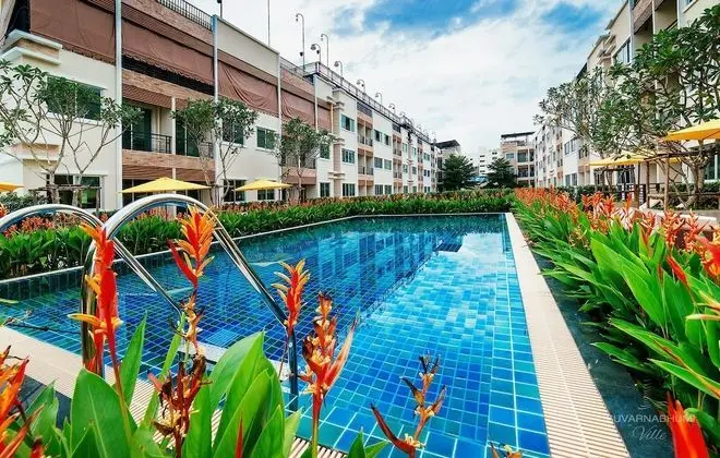 Suvarnabhumi Ville Airport Hotel - Havuz