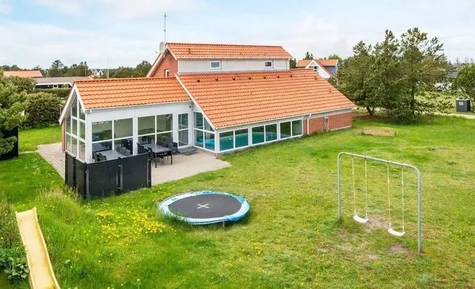 Swanky Holiday Home in Glesborg With Swimming Pool