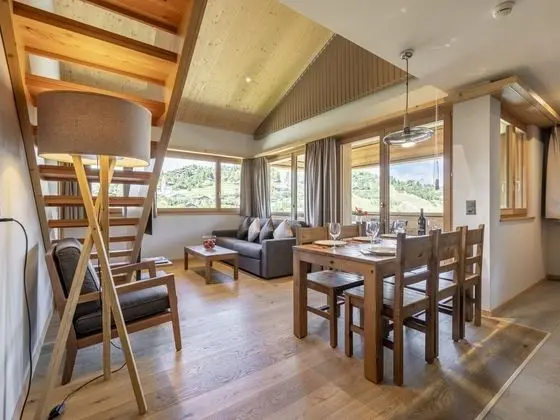 Swisspeak Resorts 3 pi ces Duplex Balcon Vercorin - Öne Çıkan Resim