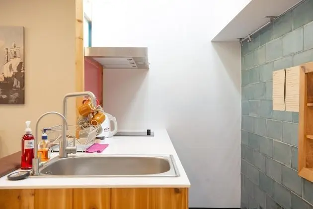 Tainan Twin Cities Homestay - Mutfak