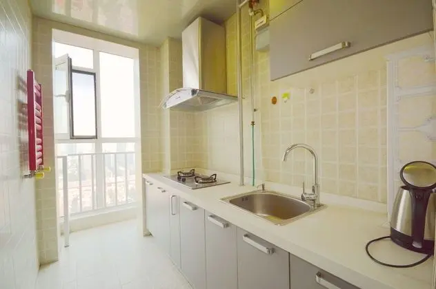 Taiyuan Strawberry Apartment - Mutfak