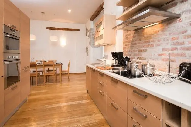 Tallinn City Apartments Toompea Old Town - Mutfak