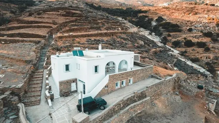 Villa Tanaos in Tinos - Dış Mekan