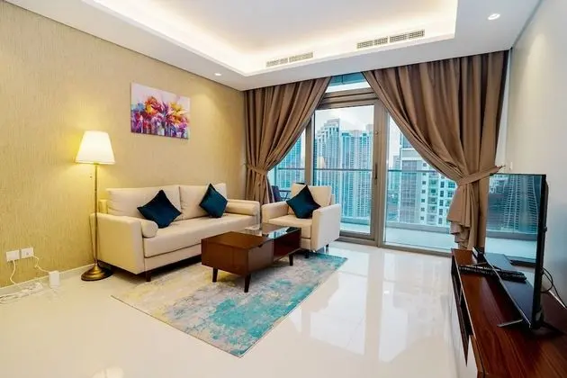 Tanin - Chic Apt With Infinity Pool and Burj Khalifa View - Öne Çıkan Resim