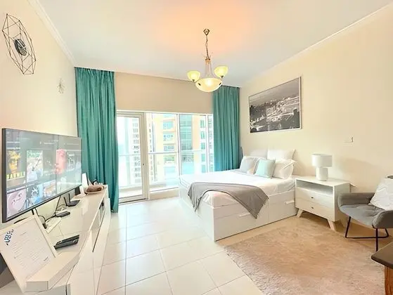 Tanin - Spacious Studio Close to Burj Khalifa & Dubai Mall - Öne Çıkan Resim