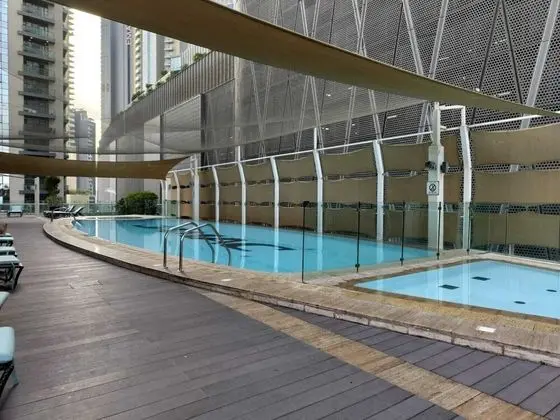 Tanin - Ultra Luxurious Facing Dubai Mall Near Burj Khalifa - Havuz