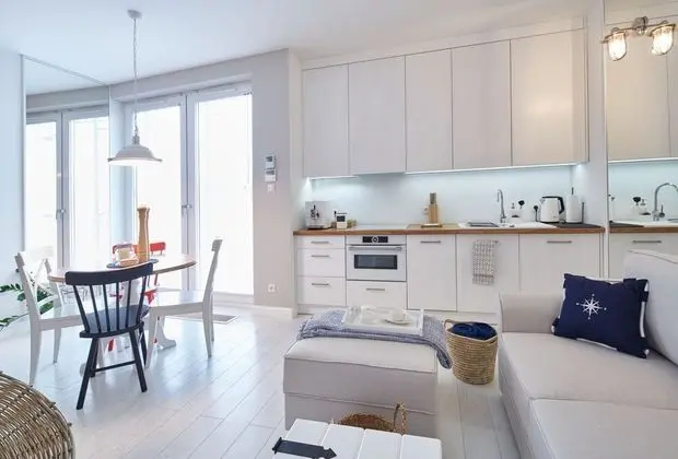 Taras Na Fali Apartments - Mutfak