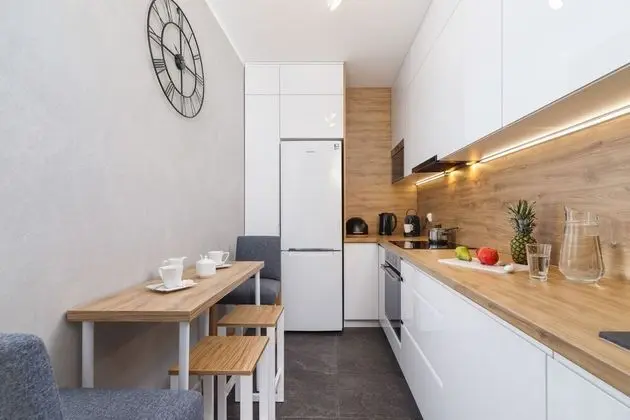 Tauron Arena Apartments by Renters - Mutfak