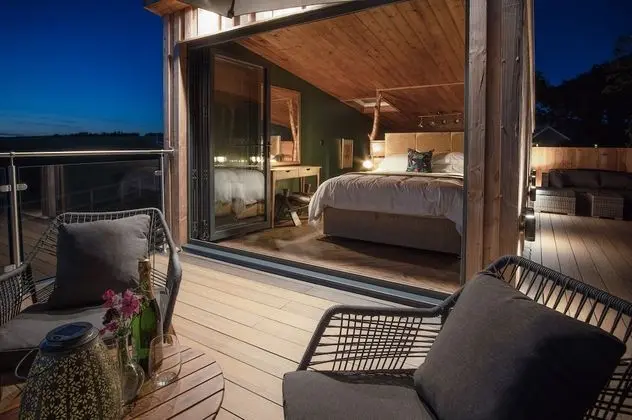 Tawny Lodge - 1 Bedroom - Blossom Farm - İç Mekan