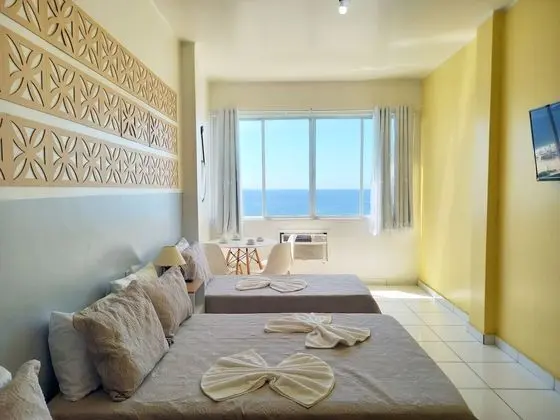 TC601 Studio com Vista total da Praia