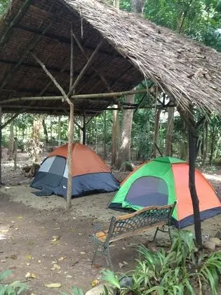 Tent and Breakfast at Irawan Park