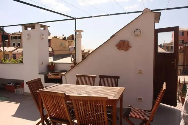 The Terrace in the Heart of Vernazza