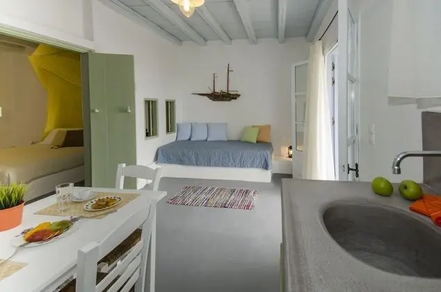 Thalassitra Private Pool Suites & Spa - Mutfak