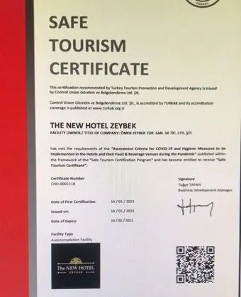 The New Hotel Zeybek - Genel