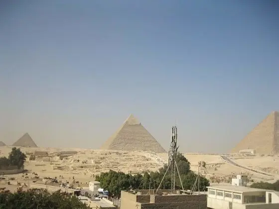 Three Bedroom Apartment With Pyramids View - Dış Mekan