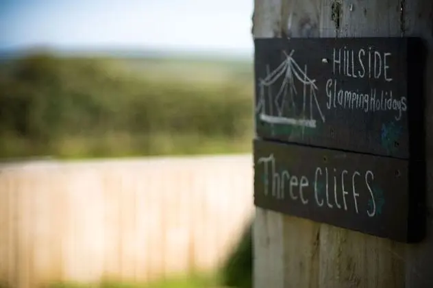 Three Cliffs Glamping Tent - Llangennith - Dış Mekan