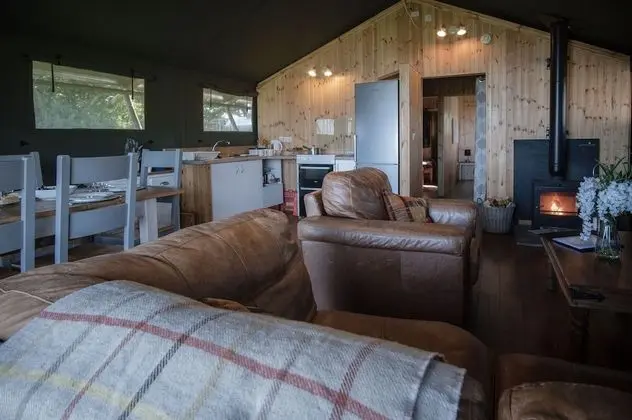 Three Cliffs Glamping Tent - Llangennith - Oda Düzeni