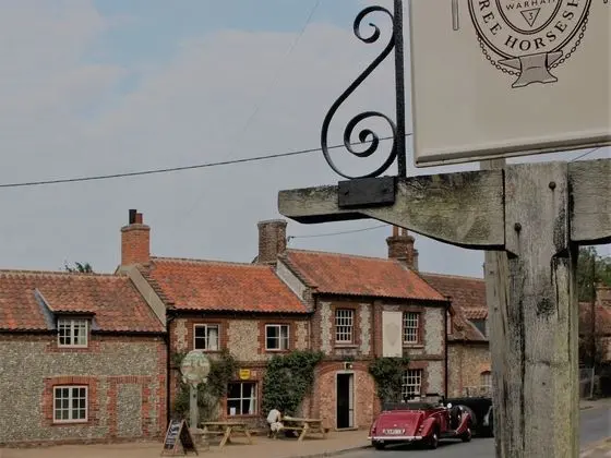 The Three Horseshoes Warham - Dış Mekan