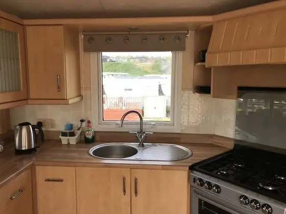Three Lochs Holiday Caravan for Families & Couples - Mutfak