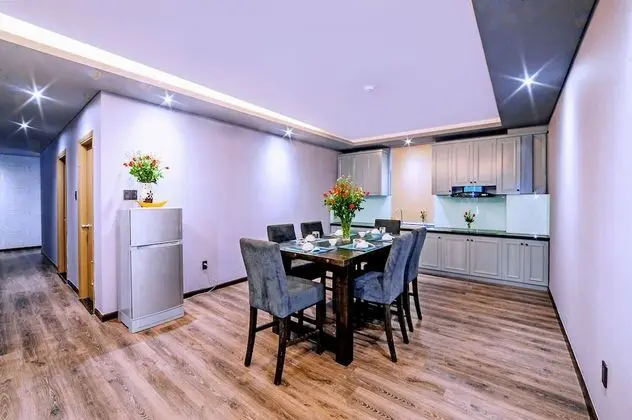 Thu Trang Beachfront Hotel - Mutfak