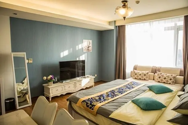 Tianjin Jinta Jinhai Suite Apartment - Oda