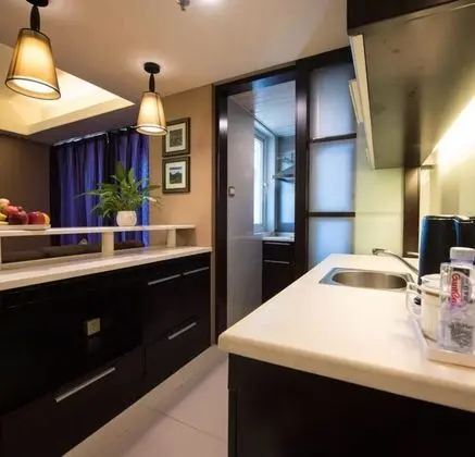 Times Superior Business Apartment (Shenzhen Danfeng Bailu Branch) - Mutfak