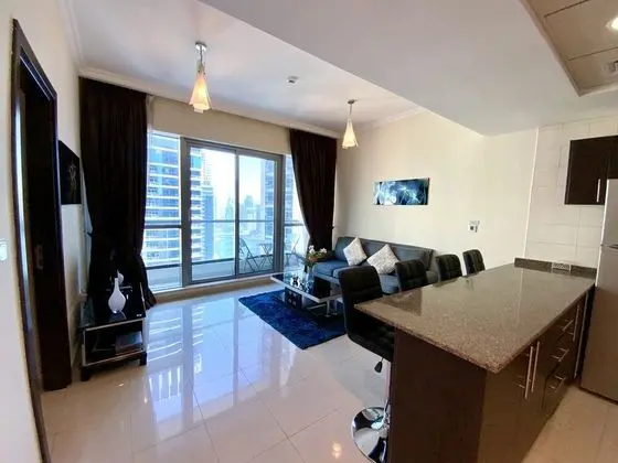 TMS - Charming 1Bed in Dubai Marina - İç Mekan