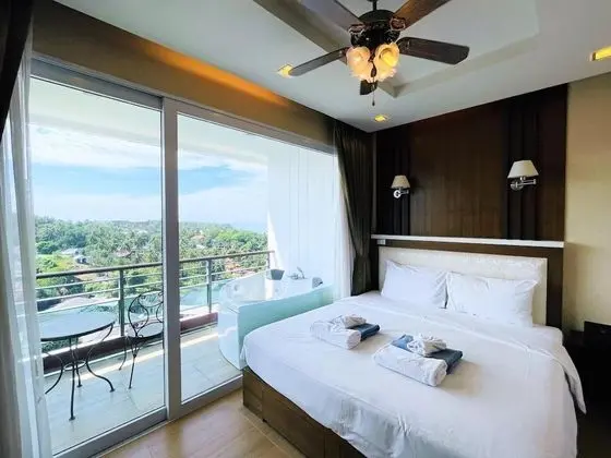 Top Floor sea View 2br Apartment Near Karon Beach - Oda