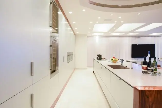 Tower Sea View Luxury 32 Floor Apartment - Mutfak