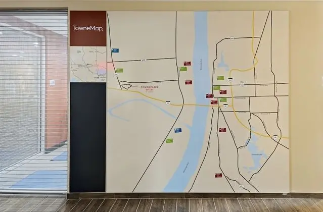 Towneplace Suites Baton Rouge Port Allen - Lobi