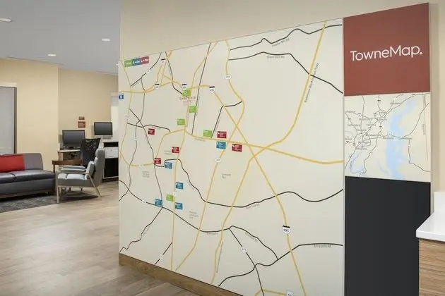TownePlace Suites by Marriott College Park - Lobi
