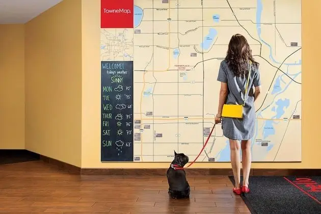 TownePlace Suites by Marriott Detroit Belleville - Lobi