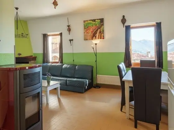 Traditional Apartment in Poffabro With Fireplace