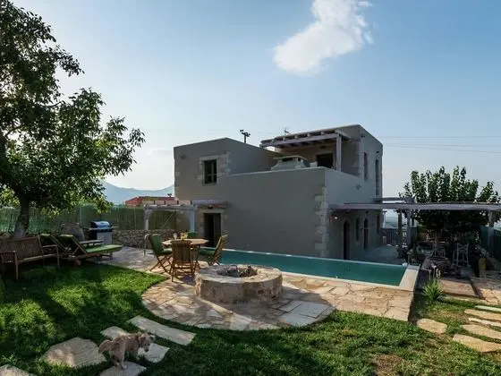 Traditional Stone Built Villa With Private Pool Near Tavern & the Beach - Dış Mekan