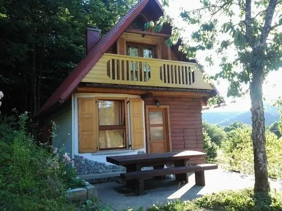 Traditional Wooden House by the River, 2 Rooms With Balconies, Covered Terrace - Dış Mekan