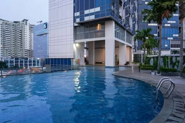 Tranquil 1BR GP Plaza Apartment - Dış Mekan