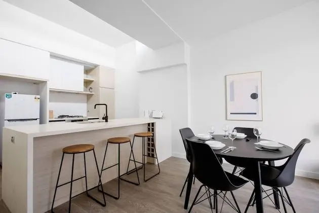 Trendy Livingstyle 2br@moonee Ponds Wifi+parking - Mutfak
