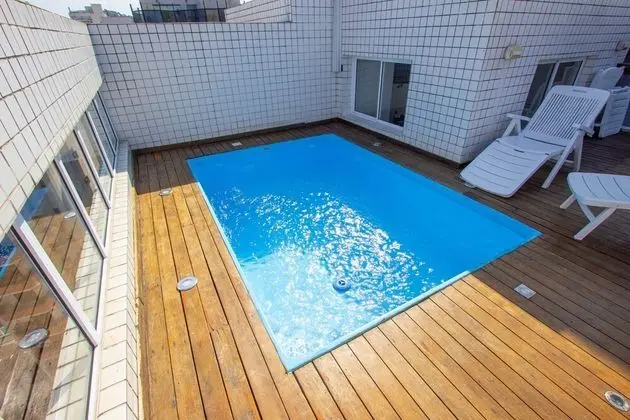 Triplex Solaris - Guarujá - Havuz