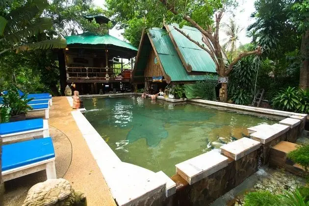 Tropical Garden Bungalow - Havuz