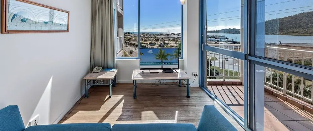 Tropical Marina views couples getaway