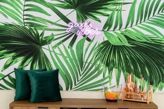 Tropical Hotel Style Home With Pool