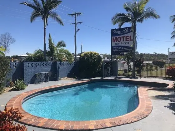 True Blue Motor Inn - Havuz